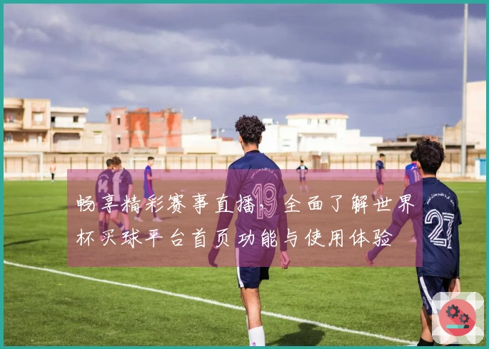 畅享精彩赛事直播，全面了解世界杯买球平台首页功能与使用体验